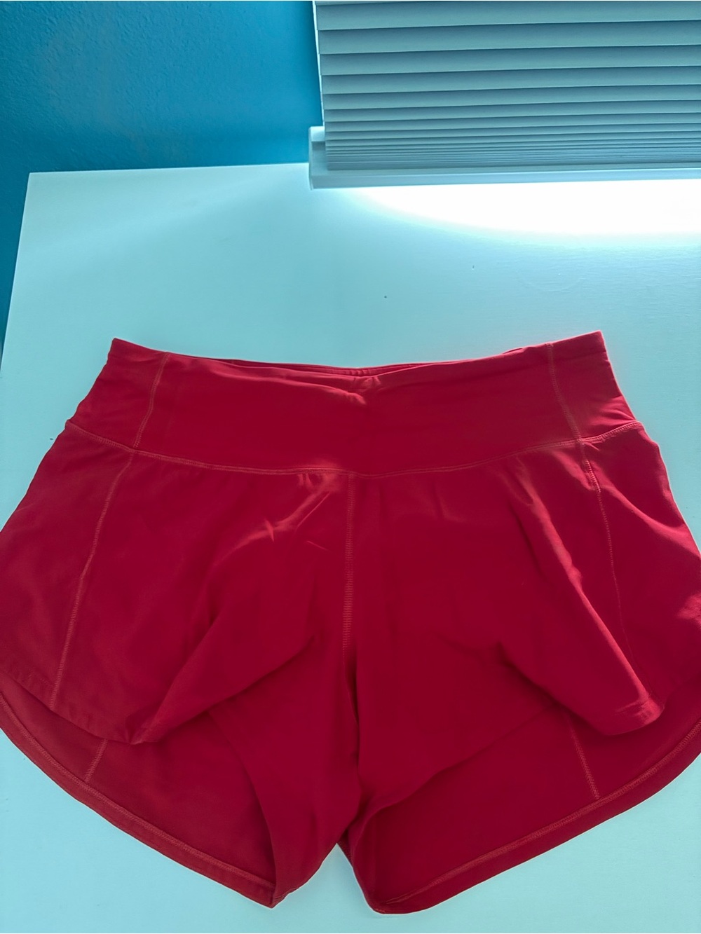 lululemon athletica Red Women's Athletic Shorts - Daily Run